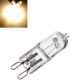 Lampadina alogena a luce bianca calda G9 40W lampada 3000-3500K Globe 230V